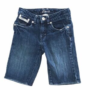 LEVI’S girls skinny jean sequin shorts 10